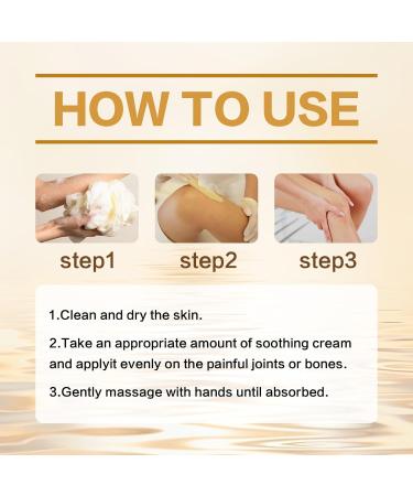 2 Pcs Botulinum Bee Venom Bone Healing Cream Throughout Release Joint Activities Muscle Relief Massage Gel. - Buy Online on GoSupps.com