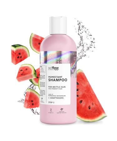 So!Flow Shampoo for High Porosity Hair - Strengthens and Repairs Fragile Hair - Enriched with Centella Asiatica Extract and Soy Protein Oily Hair Shampoo Women's Shampoo