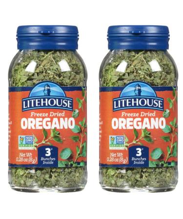 Litehouse Freeze Dried Oregano, 0.28 Ounce, 2-Pack