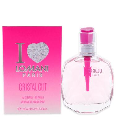 Lomani I Love Lomani Cristal Cut Women EDP Spray 3.4 oz 3.4 Ounce (Pack of 1)