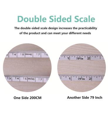 3 Pack Soft Sewing Tape Measure for Body Measuring - 79 Inch Retractable Fabric Tape Measure - Mini Measurement Tape Set - Premium Cloth Tape Measure - Pink/Green/Blue - Buy Online on GoSupps.com