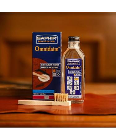 SAPHIR Suede Nubuck Leather Cleaner - Omnidaim 100 - Buy Online on GoSupps.com