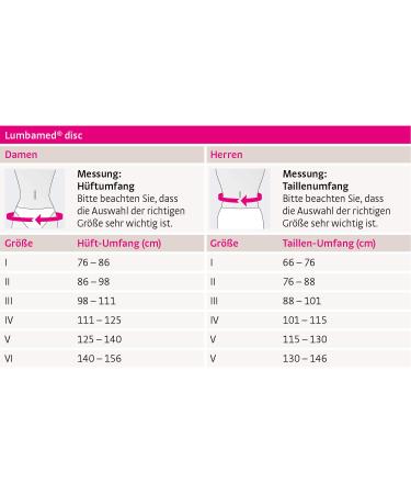 Medi Lumbamed Disc - Silver Lumbar Orthosis | Size V | Stabilizing Support & Mobilization Function - Buy Online on GoSupps.com