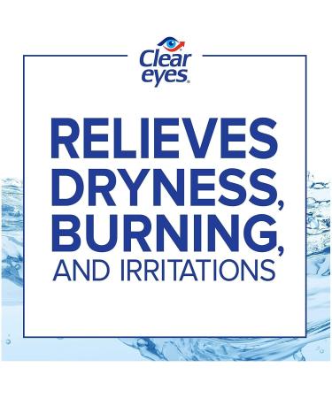 Clear Eyes Maximum Redness Relief Eye Drops - 0.5 Fl oz (Pack of 2) | Fast International Shipping - Buy Online on GoSupps.com