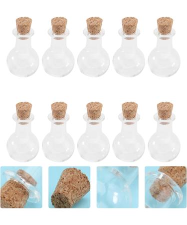 FOMIYES 10pcs Perfume Bottle Wish Bottles with Cork Mini Drift Bottle Small Wishing Bottle Cordyceps Glass - Buy Online on GoSupps.com