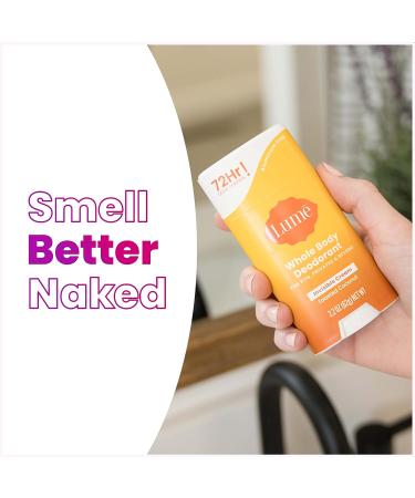 Lume Natural Deodorant Stick Two-Pack - Aluminum and Baking Soda-Free Formula for Underarms and Private Parts - Hypoallergenic and Safe for Sensitive Skin - 2.2 Ounce (Coconut Crush) - Buy Online on GoSupps.com