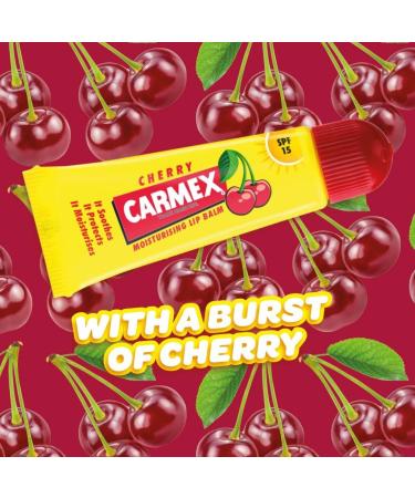  Carmex Carmex Cherry Lip Balm Moisturizing Spf 15 12 Units - Buy Online on GoSupps.com