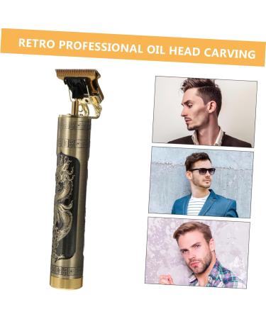 minkissy Electric Clippers Electric Trimmer Rechargeable Lint Shaver Cordless Hair Trimmer Hair Mustache Trimmer Hair Cutting Tool Hair Cutting Comb Aluminum Alloy Golden Clipper for Barber - Buy Online on GoSupps.com