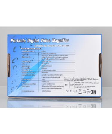 3.5 Portable Digital Magnifier - Low Vision Reading Aid, 2.25X Magnification, Multiple Color Modes - Buy Online on GoSupps.com