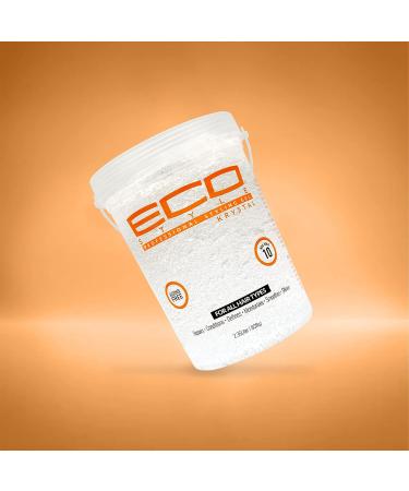 Eco Style Krystal Styling Gel 80 oz - Adds Body and Shine - Moisturizing, Strong Hold - Ideal for All Hair Types - No Residue - Buy Online on GoSupps.com