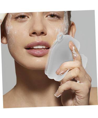 Didiseaon Face Brush Face Scrubber Face Exfoliator Face Exfoliation Brush Facial Brush Silicone Bath Scrubber Bath Brush Multifunctional Brush Deep Cleaning Man Silica Gel - Buy Online on GoSupps.com