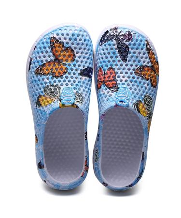 Ladies Garden Clogs Women Breathable Shoes Bathing Shoes Beach Shoes Water Shoes Shoes Slippers Hiking Shoes 41 EU Blue