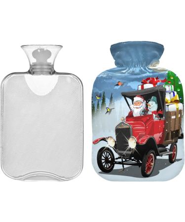2L Durable Heat Bottle - Cartoon & Retro Patterns for Pain Relief Cramps & Heat Therapy - Ideal for Hands Feet Shoulders & Neck - Buy Online on GoSupps.com