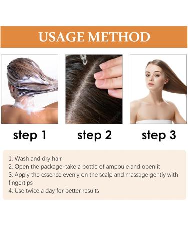 KOAHDE Against hair loss for women and men hair growth serum 2 ml x 7 pieces hair nutrients moisture care scalp massage fluid - Buy Online on GoSupps.com