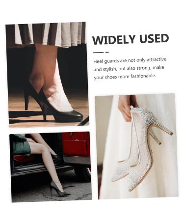 3 Pairs High Heel Toe Caps - Premium Repair Kit for Pointed Toe Boots & Heels - Metal Covers for Shoe Protection - Buy Online on GoSupps.com