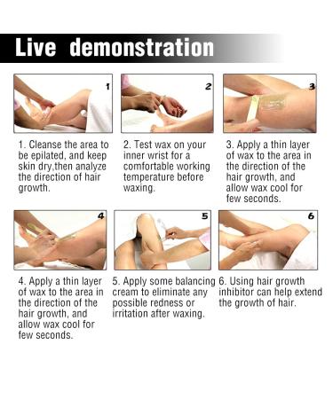 100g Professional Depilatory Wax & 12 Flavors Facial Hair Removal Cream - Ideal for Hairdressing & Wax Warmers (Rose) - Buy Online on GoSupps.com