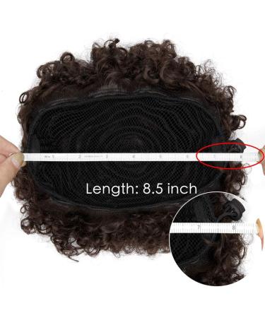 X-Large Afro Puff Drawstring Ponytail Synthetic Hair Extension - Short Curly Afro Bun Updo with Clips - 4# (120g) - Buy Online on GoSupps.com