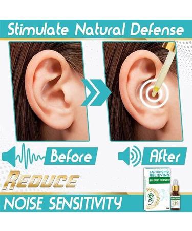 Organic Ear Ringing Remedy Drops | Tinnitus Relief & Ear Infection Treatment | Swimmer's Ear | 3PCs - Buy Online on GoSupps.com