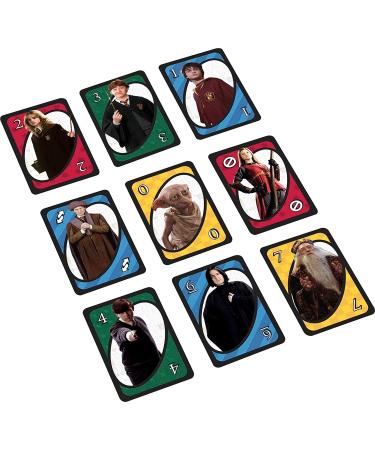 Harry Potter UNO Card Game - Movie-Themed Collector's Deck of 112 Cards with Hogwarts Characters - Perfect Gift for Fans, Ages 7 & Up - Multicolor - Buy Online on GoSupps.com
