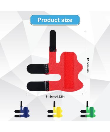 4pcs Soft Fabric Finger Splints for Arthritis Pain Relief and Broken Finger Protection - 4 Colors - Buy Online on GoSupps.com