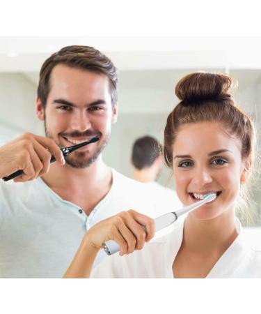 8 Pack Replacement Toothbrush Heads for Aquasonic Black Series and Vibe Series - Compatible with Black Series Pro and Duo Pro (Black) - Buy Online on GoSupps.com