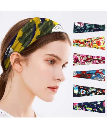 Lins Liliana Outdoor Sports Headband - Elastic Sweatband Hairbands for Jogging Hiking & Cycling - Dark Blue Summer Bandana - Buy Online on GoSupps.com