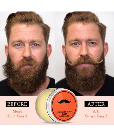  Jkioump Beard Cream for s - 20g Softening and Conditioning Treatment for Mustache | Nourishing Beard Cream - For After Shave In the Shower While Traveling Daily Use Nighttime At Home - Buy Online on GoSupps.com