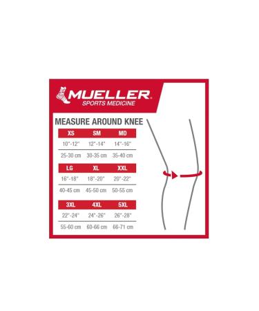 Mueller Breathable Closed Patella Knee Sleeve 2XL - Enhanced Support & Comfort for All Activities - International Shipping Available - Buy Online on GoSupps.com