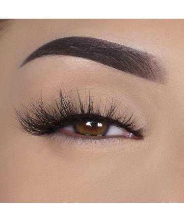 Lilly Lashes Miami Flare 3D Mink Lashes - Natural Wispy Look, Reusable Up to 25 Wears - Volume and Fluffy False Eyelashes - Buy Online on GoSupps.com
