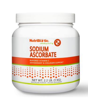 NutriBiotic Immunity Sodium Ascorbate Crystalline Powder 2.2 lb (1 kg) - Buy Online on GoSupps.com