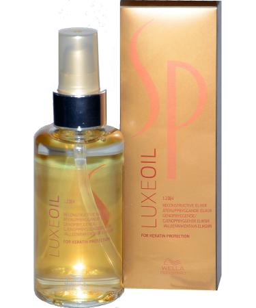 Wella SP Luxe Oil Keratin protective elixir 2x100ml Almond 100 ml (pack of 2)
