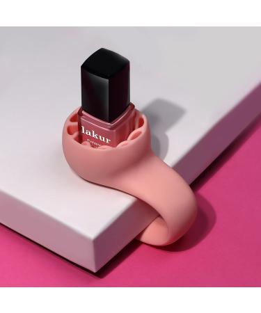 LONDONTOWN Portable Nail Polish Bottle Holder Soft Adjustable Wearable Anti-Spill Grip Fingernail Painting Tool Manicure and Pedicure Accessory - Buy Online on GoSupps.com