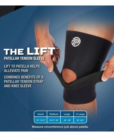 Pro-Tec Athletics The Lift Knee Support - Medium | Premium Support for All Activities - International Shipping Available - Buy Online on GoSupps.com