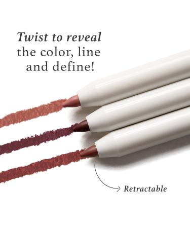 Julep It's Balm: Tinted Lip Balm + Buildable Lip Color Sweet Sangria & With a Trace Retractable Creamy Lip Liner Clear as Day - Buy Online on GoSupps.com