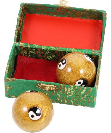 Clispeed 8 STK Massage Globe Handballs - Metal Stress Balls for Health & Gymnastics Exercises - Ideal for Adults - Enhance Grip & Relaxation - International Shipping - Buy Online on GoSupps.com