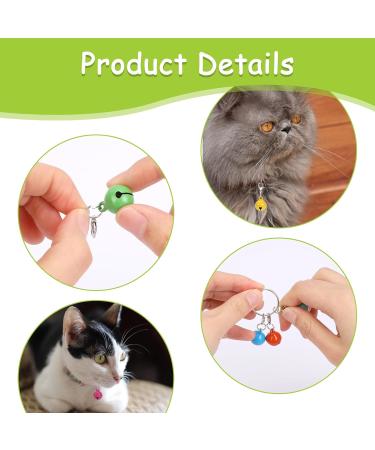 Kalione 10-Piece Cat & Dog Bells Set | Premium Metal Collar Bells for Pets | Perfect for Christmas Decoration - Buy Online on GoSupps.com