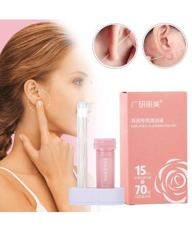 Ear Cleaning Liquid 15ML - Anti-Block Care for Beautiful Ear Hole | Ear Wax Remover Screw - One Size - Buy Online on GoSupps.com