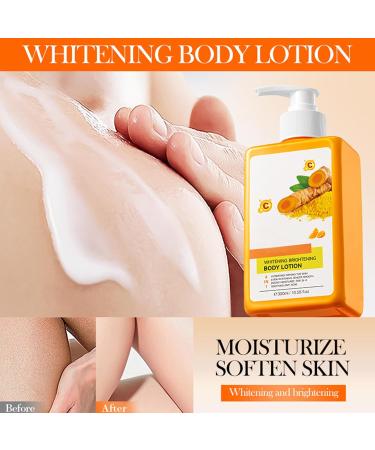 Lait corporel au curcuma 300ml Lotion corporelle blanchissante au curcuma Am liore la s cheresse et l'aspect terne de la peau cream - Buy Online on GoSupps.com