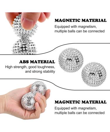 Buy Mhduyeg Hedgehog Ball Massage Set & Finger Rings for Stress Relief | Acupressure Balls for Circulation - International Shipping Available - Buy Online on GoSupps.com