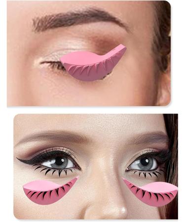 YOXIER Exquisite Eyeliner Stamp Silicone Tail Compact Travel-friendly Eye Makeup Tool for Perfect Pink - Buy Online on GoSupps.com