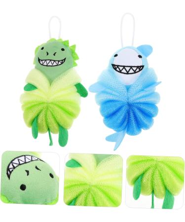 Ipetboom 6 Pcs Baby Loofah Bath Sponge - Kids Exfoliating Gloves for Gentle Bathing & Cleaning - Ideal Child Bath Products - Buy Online on GoSupps.com