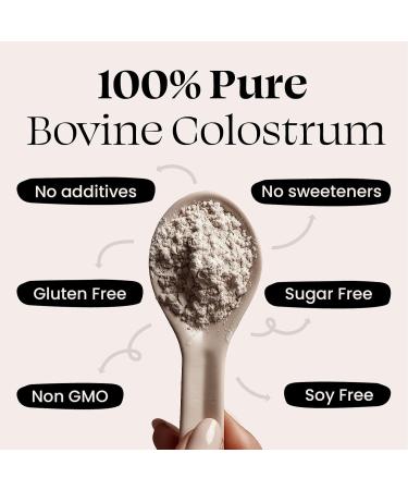 Optimal Prime MUUU Bovine Colostrum Powder - Superfood for Gut Health Immune Support & Beauty | 120 Servings Unflavored - Buy Online on GoSupps.com
