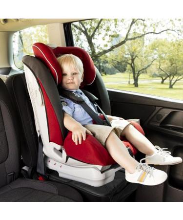 EMERSONGEARS Car Seat Protector 600D Waterproof Anti-slip Mat with Storage Bag | Universal Front & Rear Seats | Easy Install | Black Line - Buy Online on GoSupps.com