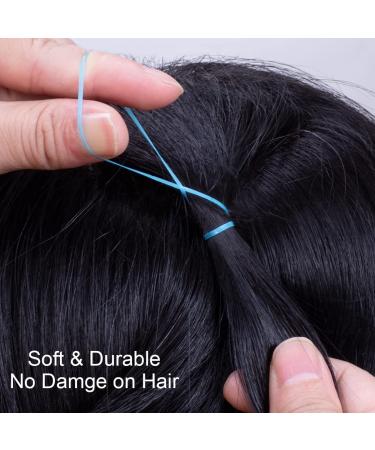 2500Pcs Foamia Color Elastic Hair Bands - Soft Hair Ties for Girls & Ladies | Multicolor Braided Hairband - Buy Online on GoSupps.com