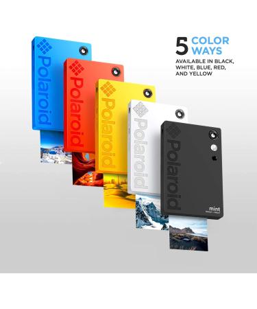 Polaroid Mint Instant Print Digital Camera - White | Prints on Zink 2x3 Sticky-Backed Photo Paper - Buy Online on GoSupps.com
