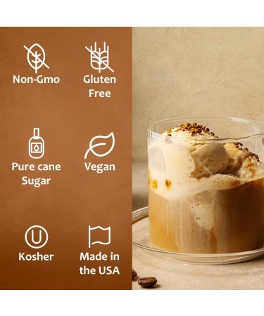 Syruvia Irish Cream Syrup for Coffee Creamy Irish Cream Coffee Syrup Flavor 25.4 fl oz Kosher Gluten Free Ideal for Irish Cream-Infused Coffee Drinks Desserts No Coloring - Buy Online on GoSupps.com