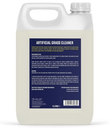Garden Genie Artificial Grass Cleaner and Disinfectant | 3 in 1 Formula Cleans Revives & Disinfects Astro Turf | Pet Friendly Cruelty Free Deodoriser-5 Litre Clear (FAM0651) - Buy Online on GoSupps.com