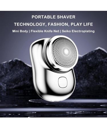 Mini-Shave Portable Electric Shaver 2023 New Upgrade Electric Razor For Men Wet & Dry Rotary Electrical Shave - One-Button Usb Rechargeable Shaver (Black-B) - Buy Online on GoSupps.com