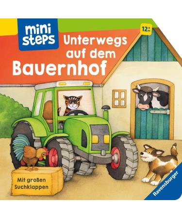 Buy Ministeps: Out and About on the Farm Book for Babies (12+ Months) - International Shipping Available - Buy Online on GoSupps.com
