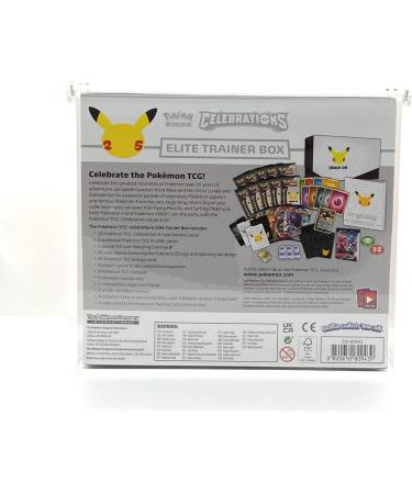 ZOOEYBEAR Premium Acrylic Display Case for Pokemon Elite Trainer Box - Magnetic Lid, Extra Thick - Buy Online on GoSupps.com